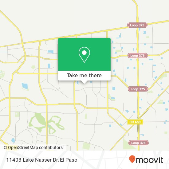 11403 Lake Nasser Dr map