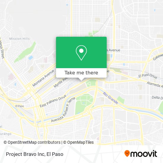 Project Bravo Inc map