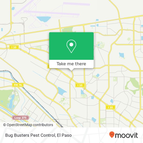 Bug Busters Pest Control map