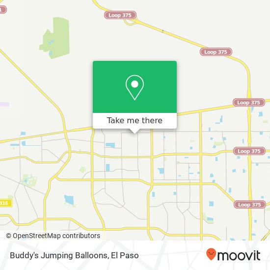 Mapa de Buddy's Jumping Balloons