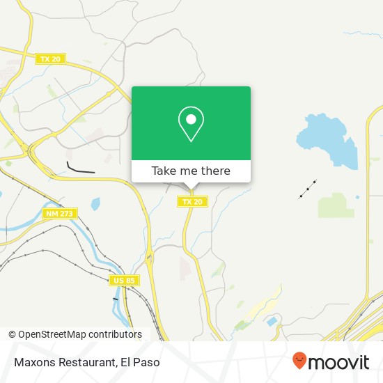 Maxons Restaurant map