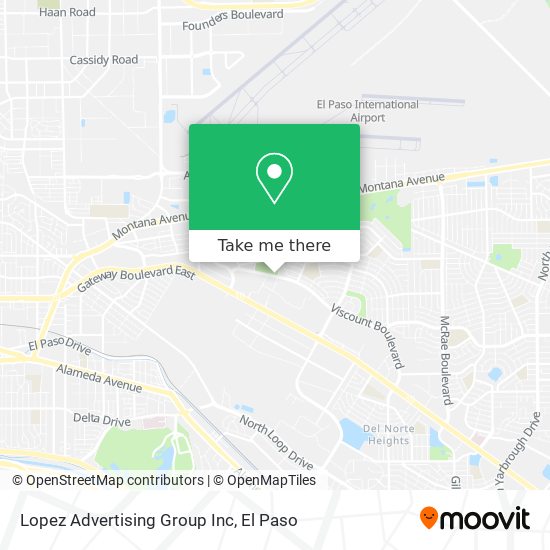 Lopez Advertising Group Inc map