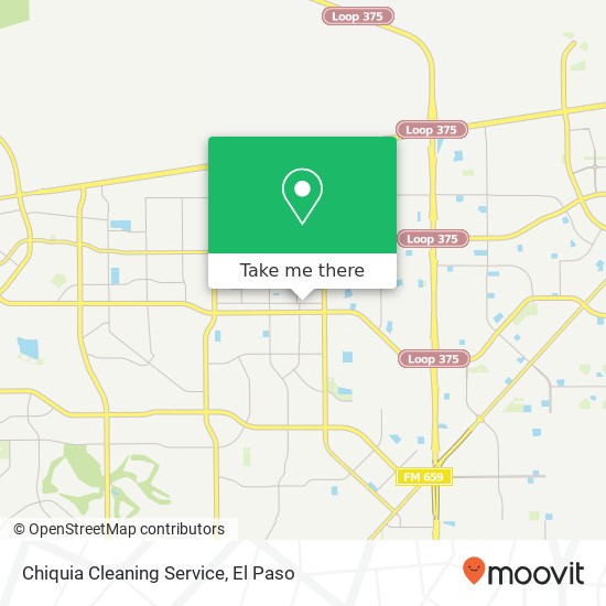 Chiquia Cleaning Service map