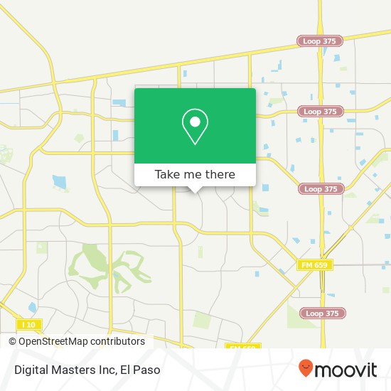 Mapa de Digital Masters Inc