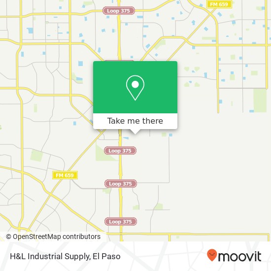 H&L Industrial Supply map