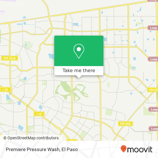 Premiere Pressure Wash map