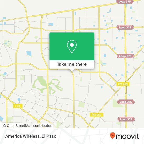 America Wireless map