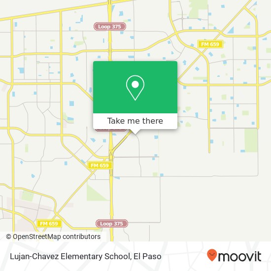 Mapa de Lujan-Chavez Elementary School