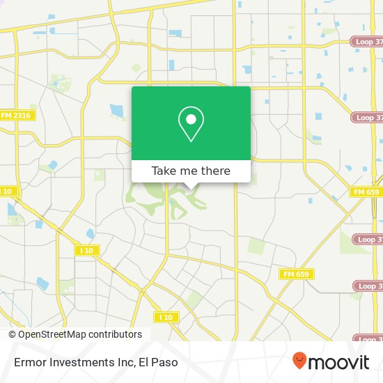 Ermor Investments Inc map