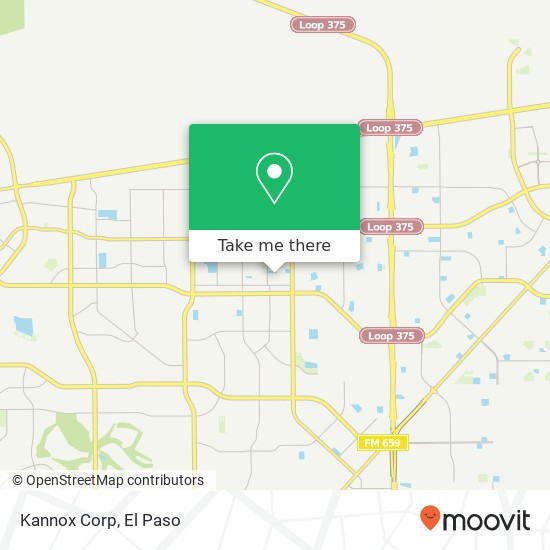Kannox Corp map