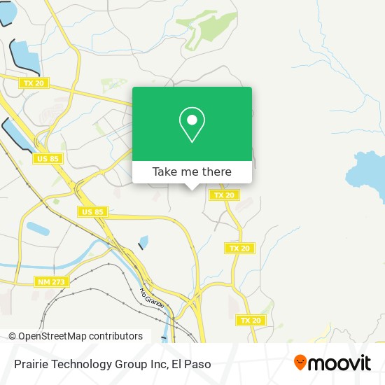 Mapa de Prairie Technology Group Inc