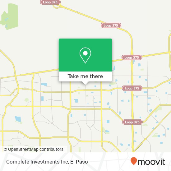 Mapa de Complete Investments Inc