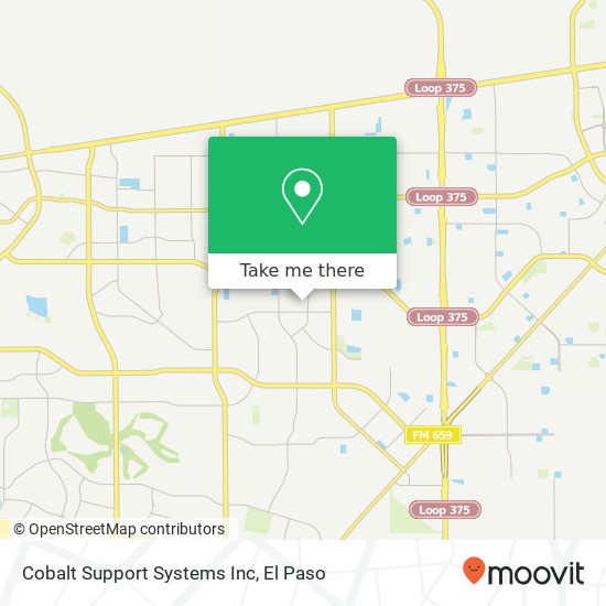 Mapa de Cobalt Support Systems Inc