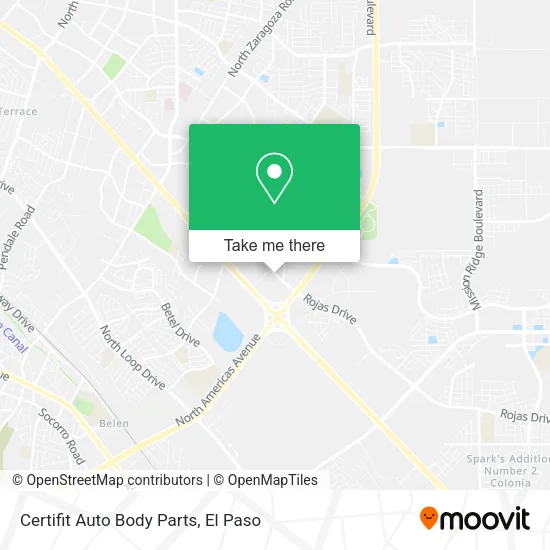 Certifit Auto Body Parts map