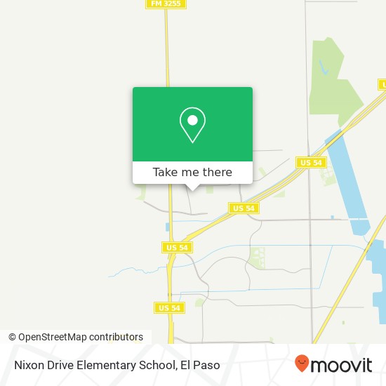 Nixon Drive Elementary School map