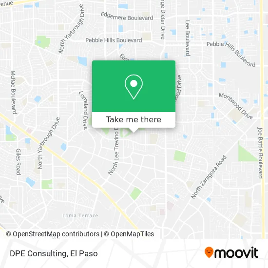 DPE Consulting map