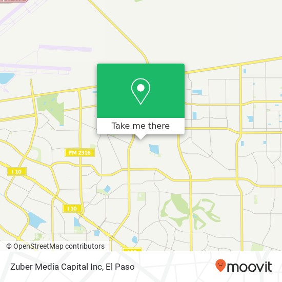 Zuber Media Capital Inc map