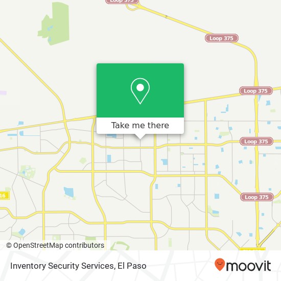 Inventory Security Services map