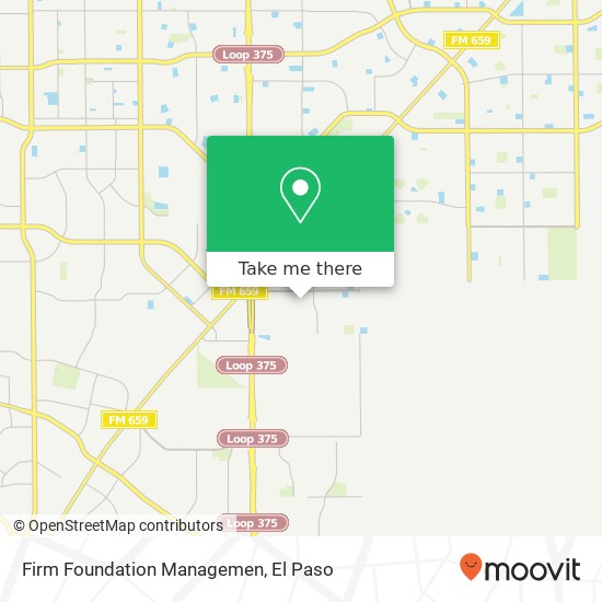 Firm Foundation Managemen map