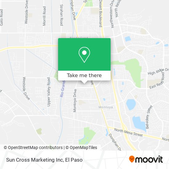 Sun Cross Marketing Inc map