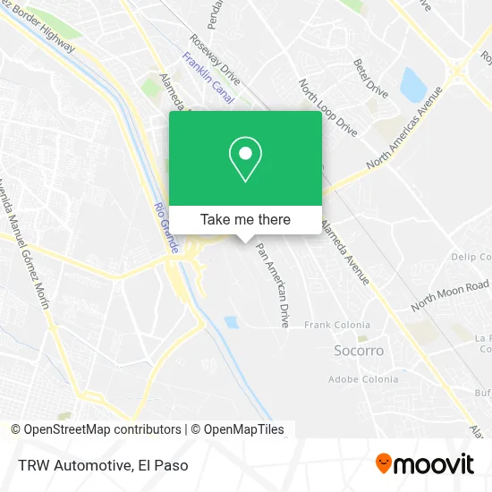 TRW Automotive map