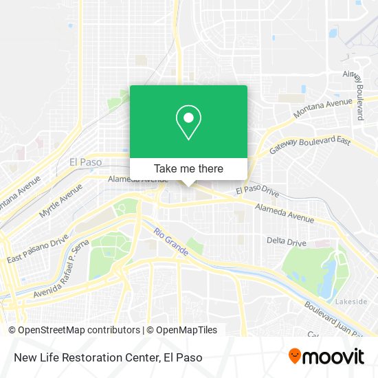 New Life Restoration Center map