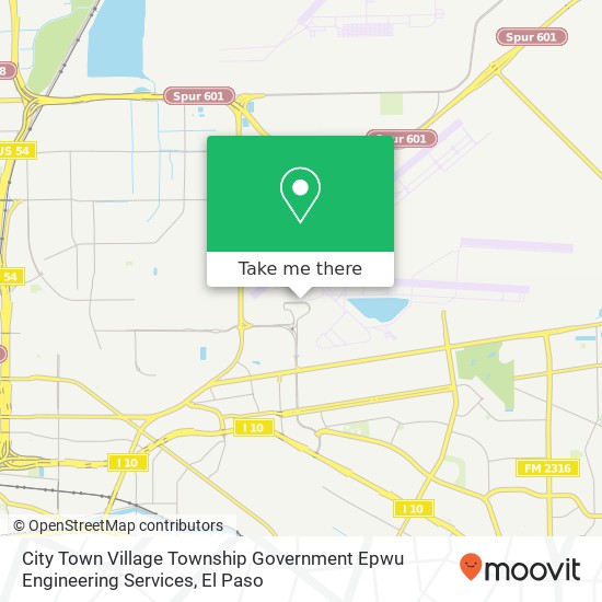 Mapa de City Town Village Township Government Epwu Engineering Services