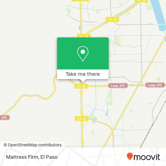 Mattress Firm map