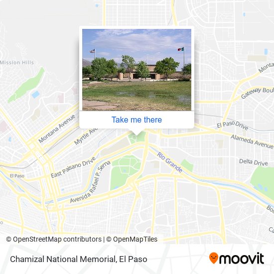 Mapa de Chamizal National Memorial