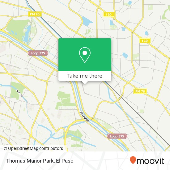 Mapa de Thomas Manor Park