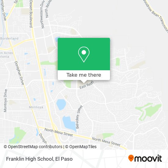 Mapa de Franklin High School