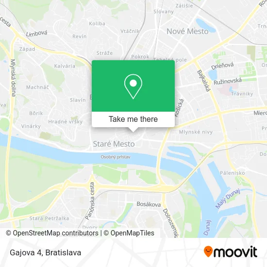 Gajova 4 map