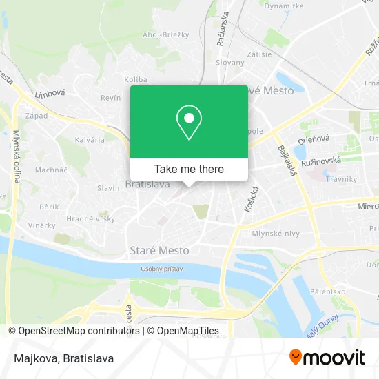 Majkova map