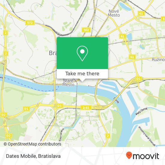 Dates Mobile map