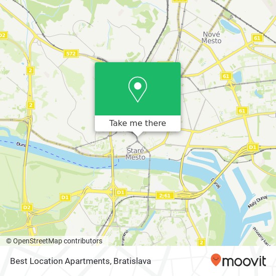 Best Location Apartments map