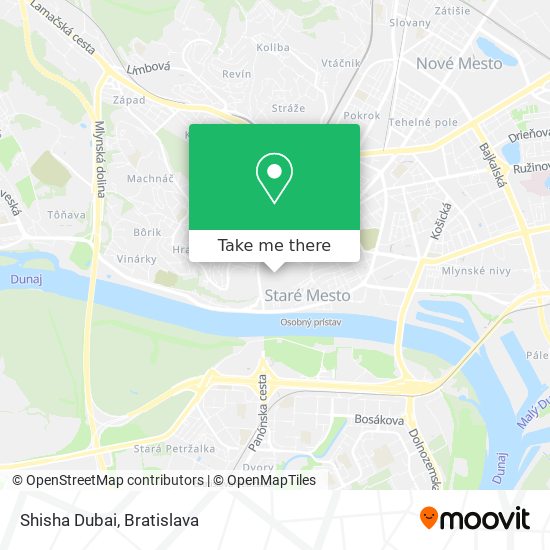 Shisha Dubai map