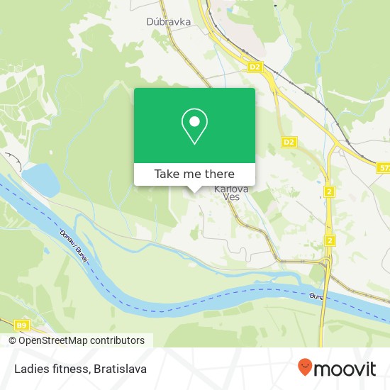 Ladies fitness map