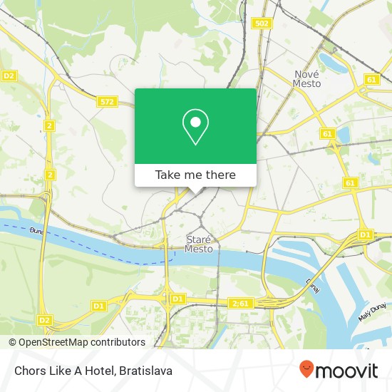 Chors Like A Hotel map