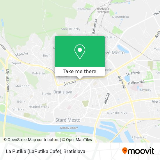 La Putika (LaPutika Cafe) map
