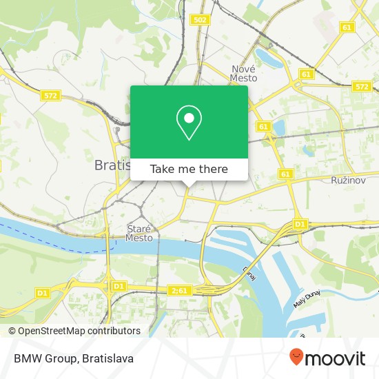 BMW Group map