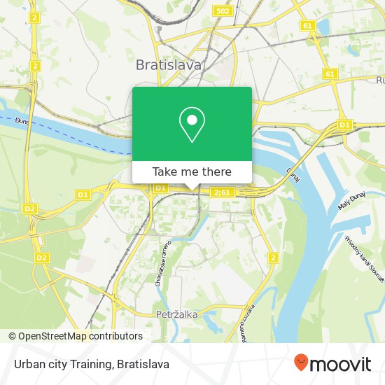 Urban city Training map