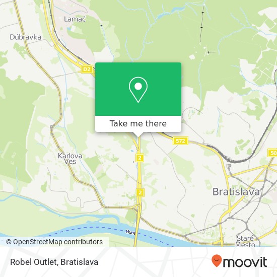 Robel Outlet map