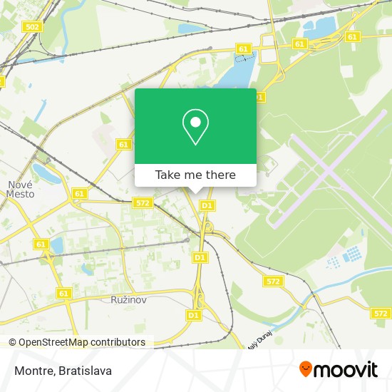 Montre map