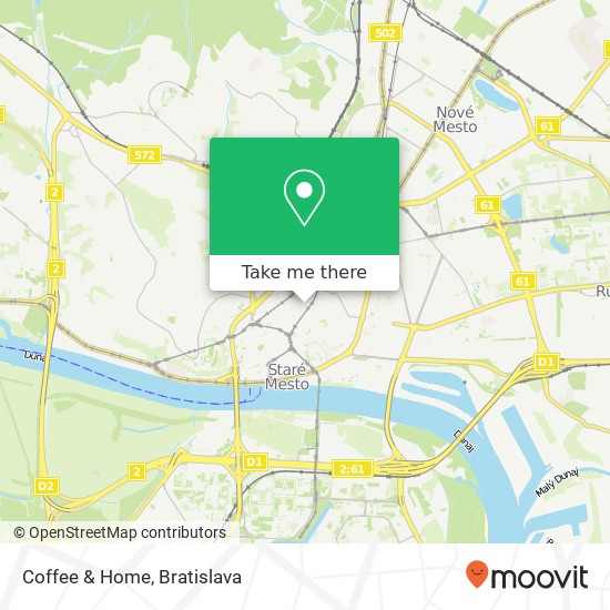 Coffee & Home map