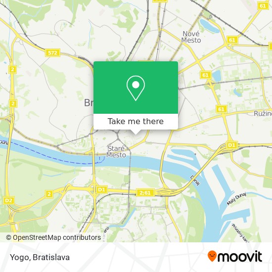 Yogo map