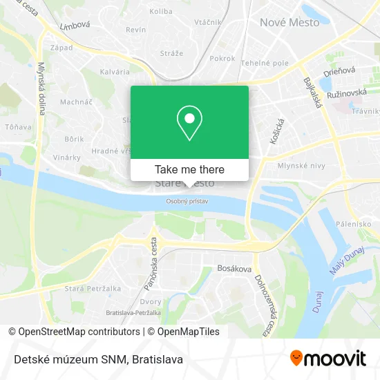 Detské múzeum SNM map