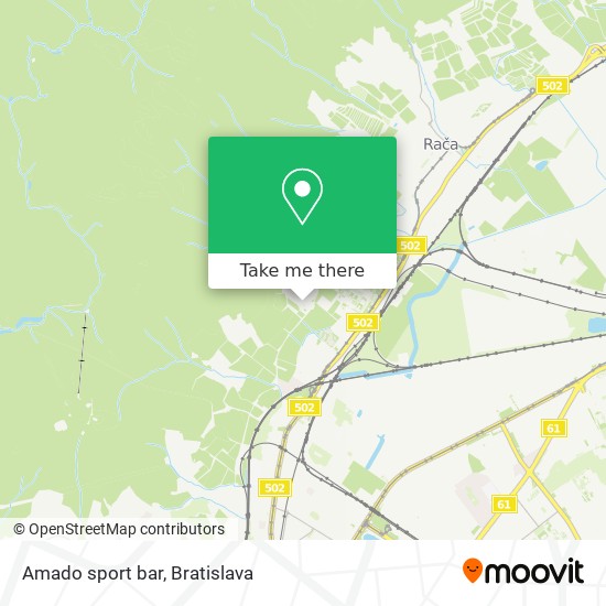 Amado sport bar map