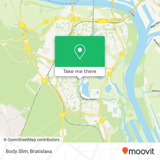 Body Slim map