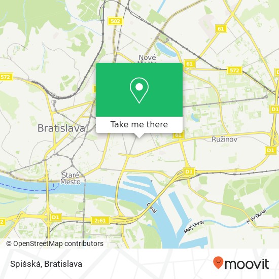 Spišská map