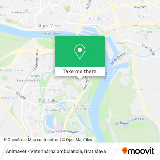 Animavet - Veterinárna ambulancia map